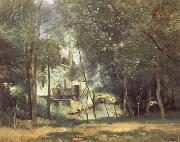 Corot Camille, The Mill at Saint-Nicolas-les-Arras